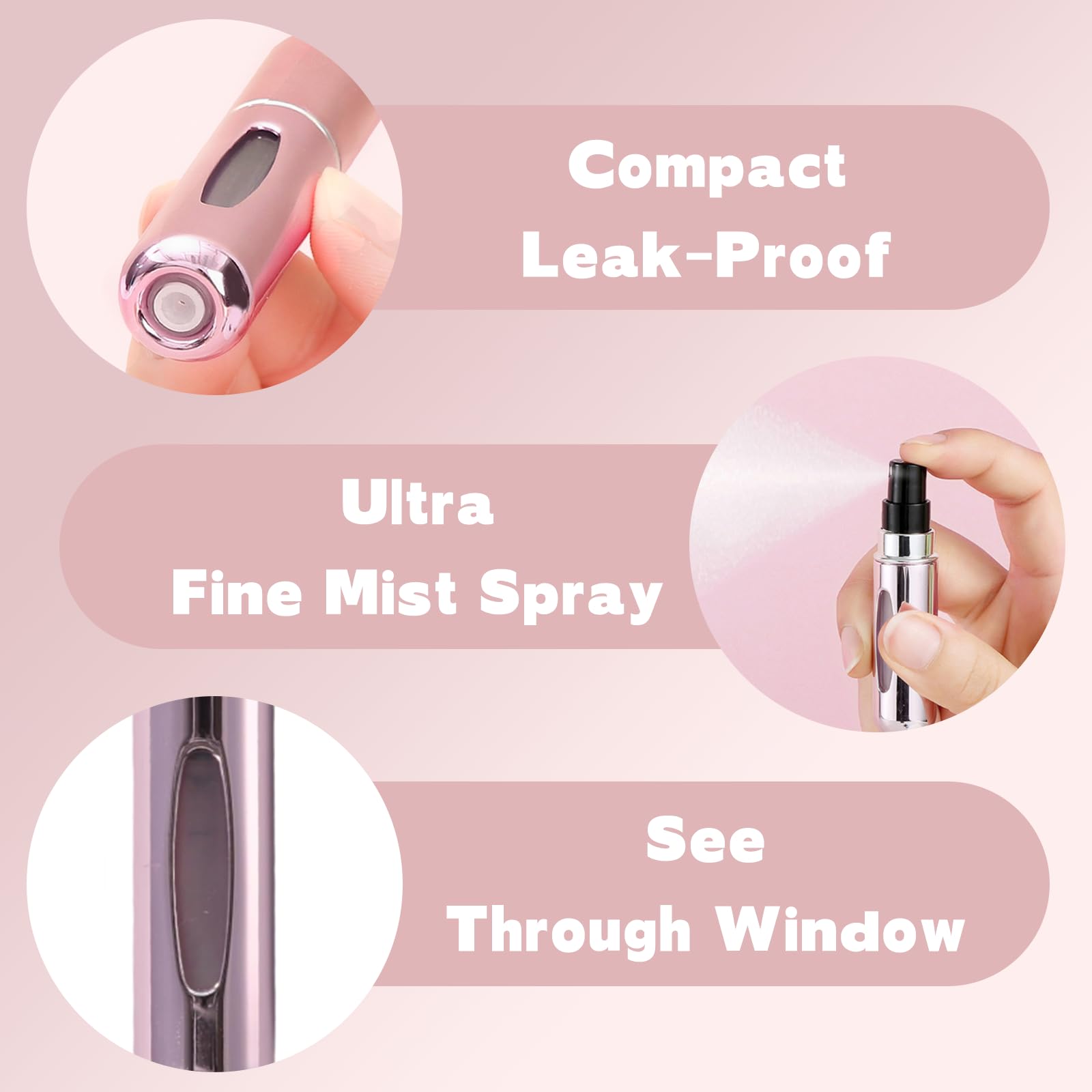 LERAO easy bottom-fill design shows quick, clean refills without spills