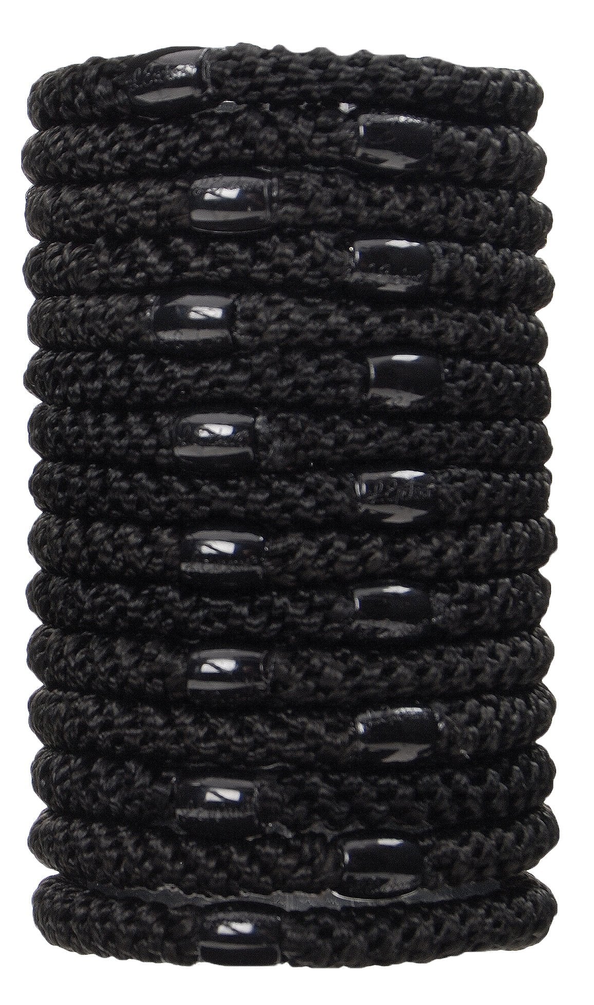 L. Erickson strong-hold elastic-core hair tie provides stay-put support.