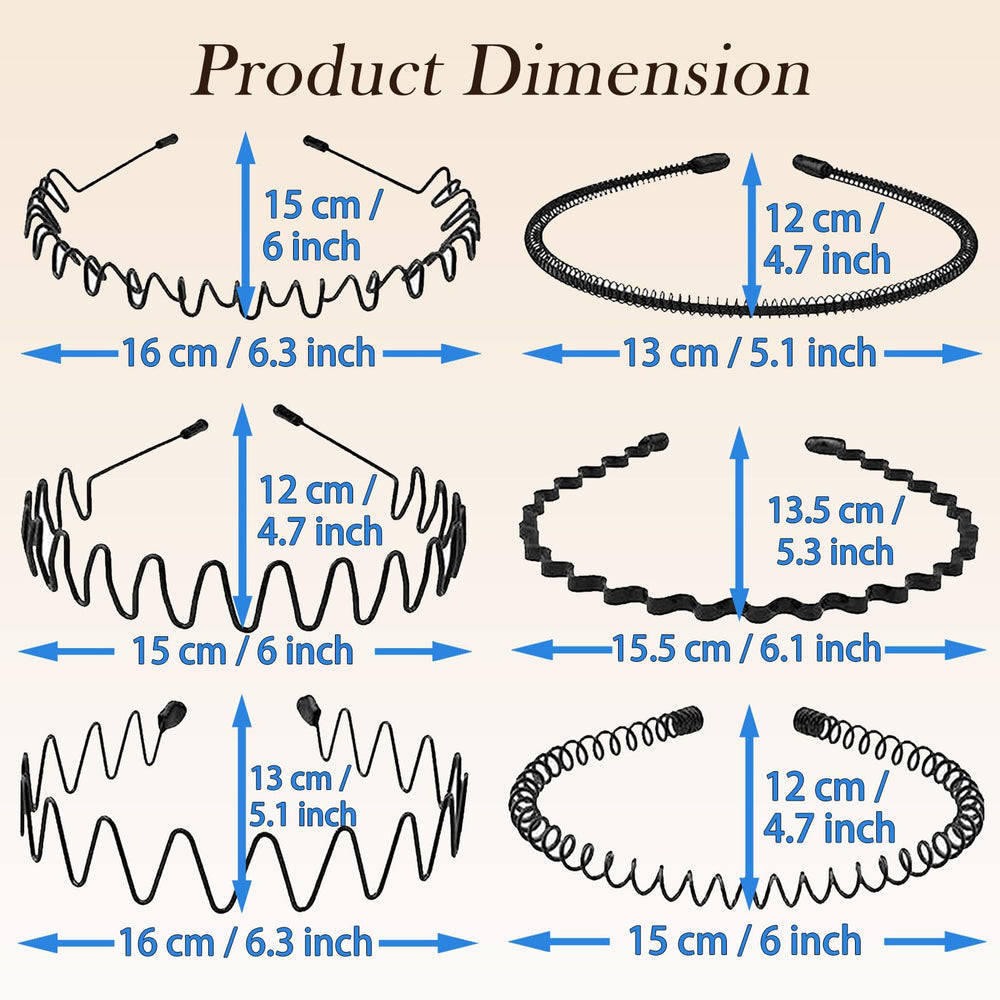 LERNOU adjustable wire headband with soft tips for comfort