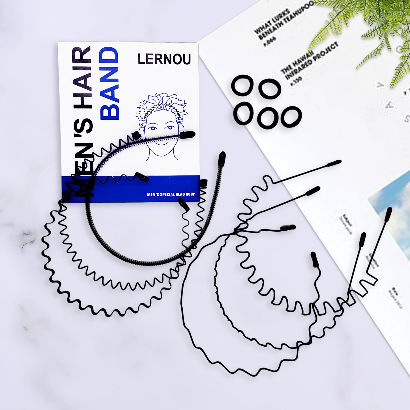 LERNOU durable headbands resist rust and keep shape