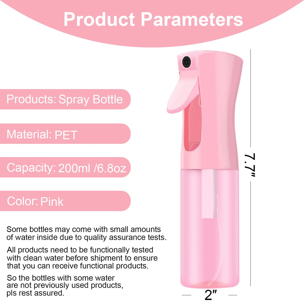 LERPOLOR continuous spray nozzle close-up shows stable, fine mist for even application.