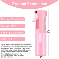 LERPOLOR continuous spray nozzle close-up shows stable, fine mist for even application.
