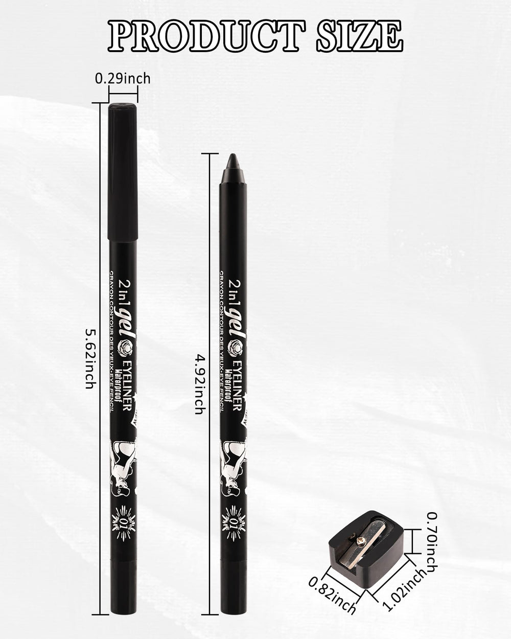 Lestpola estuche elegante, regalo ideal para maquillaje.