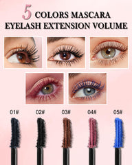 Lestpola Mascara Marrón Waterproof es resistente al agua para días de lluvia o sudor.