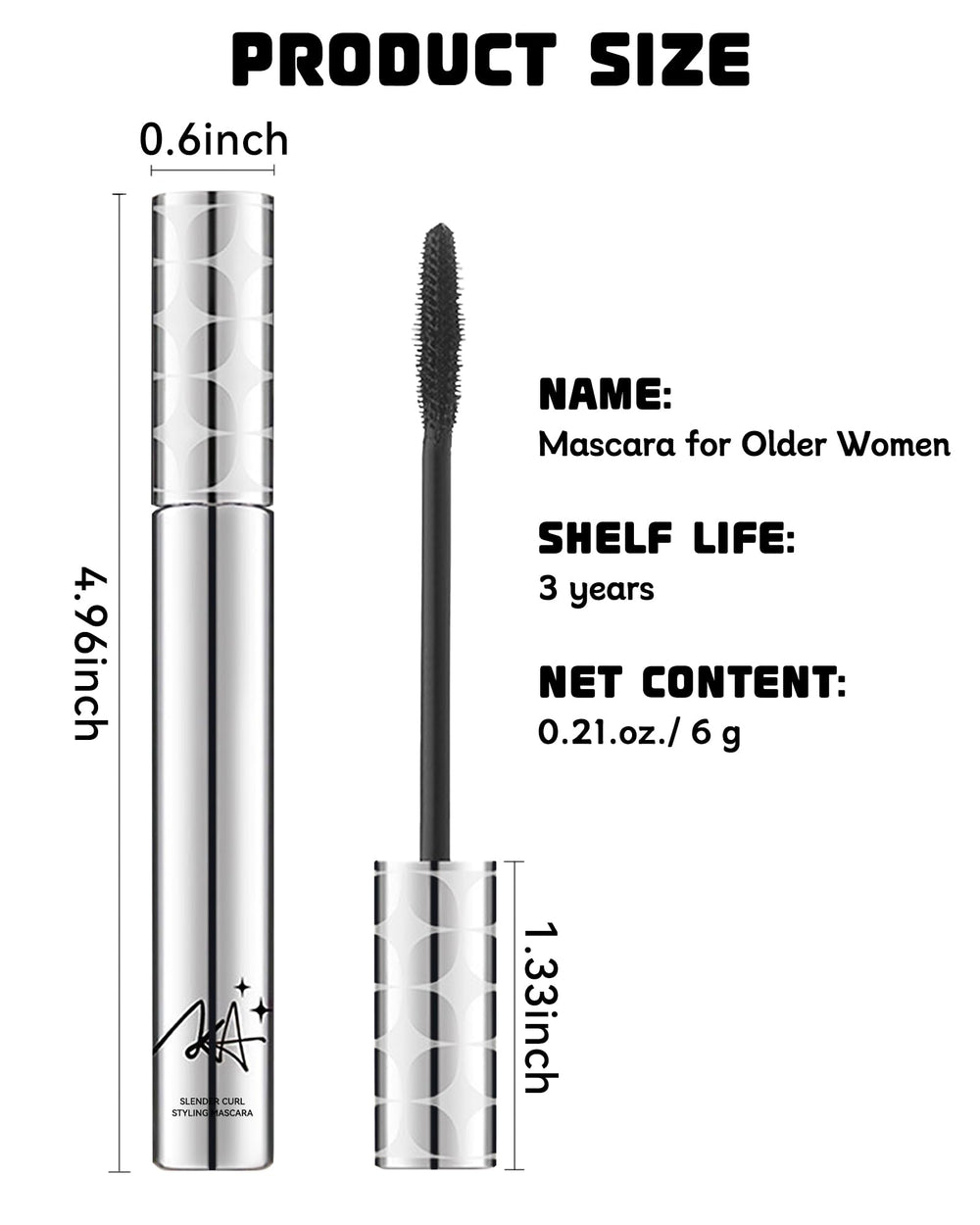 Lestpola sixty-plus friendly mascara for daily use