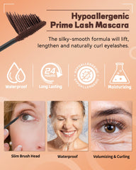 Lestpola slim brush head helps apply mascara to thinning lashes precisely