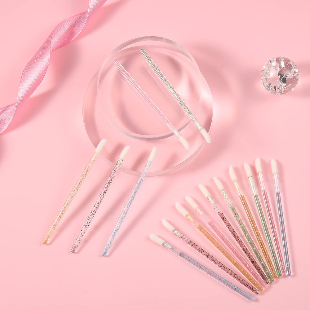LetBeHa Crystalip pink-packaged applicators ideal for exfoliating and moisturizing lip care.