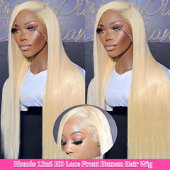 LETMIEO hd transparent lace 13x6 for undetectable parting.