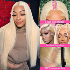 LETMIEO pre-plucked natural hairline with baby hairs for realism