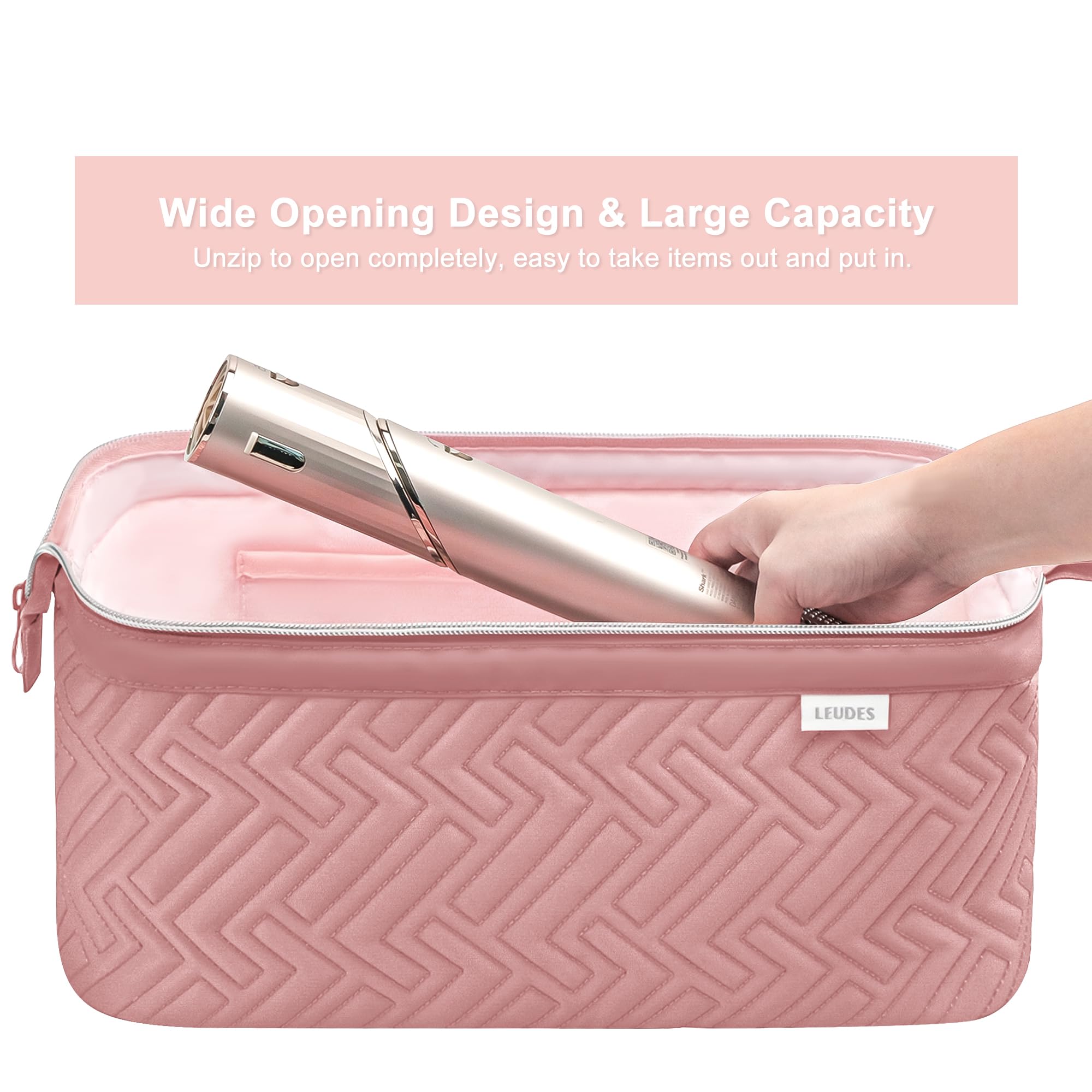 Leudes Shark Flexstyle compatible case protects attachments on the go