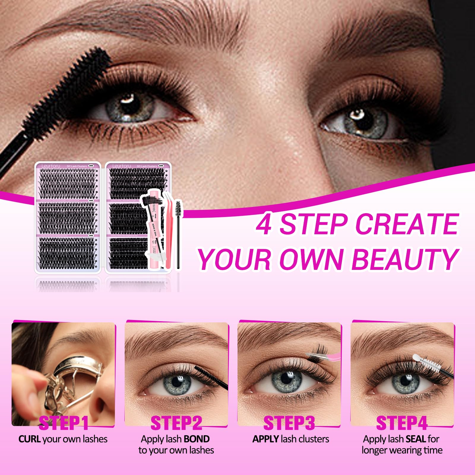 Salon-quality results at home with careful placement and maintenance.