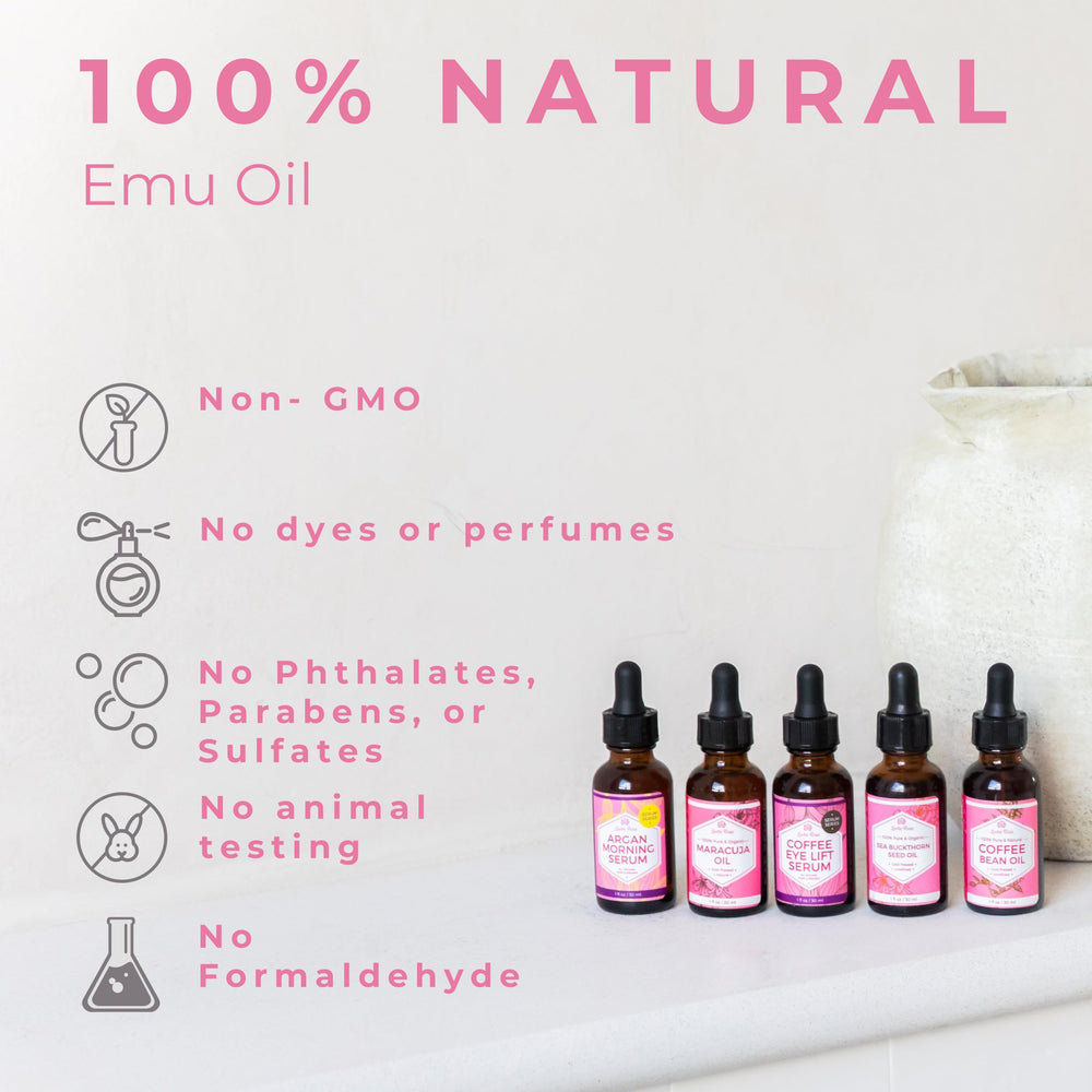 Textura ligera de Emú Leven Rose, absorción rápida