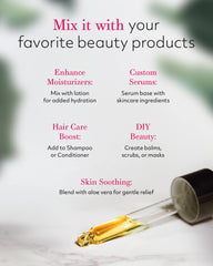 Leven Rose jojoba oil for cuticles and nails, moisturizing without residue.