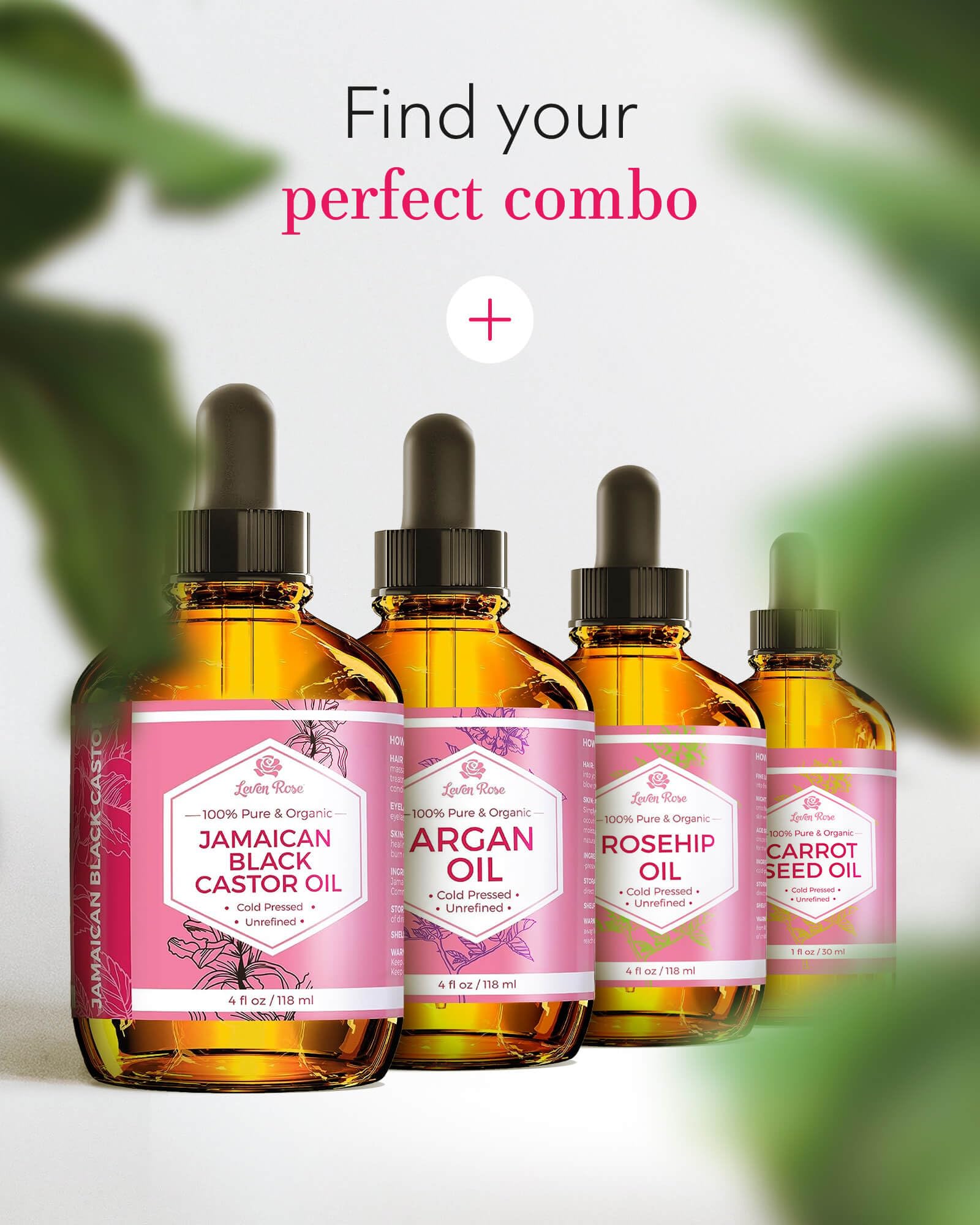 Leven Rose jojoba oil sourced in the USA from Arizona farms.
