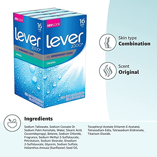 Lever 2000 Original, ambiente de ducha con aroma ligero