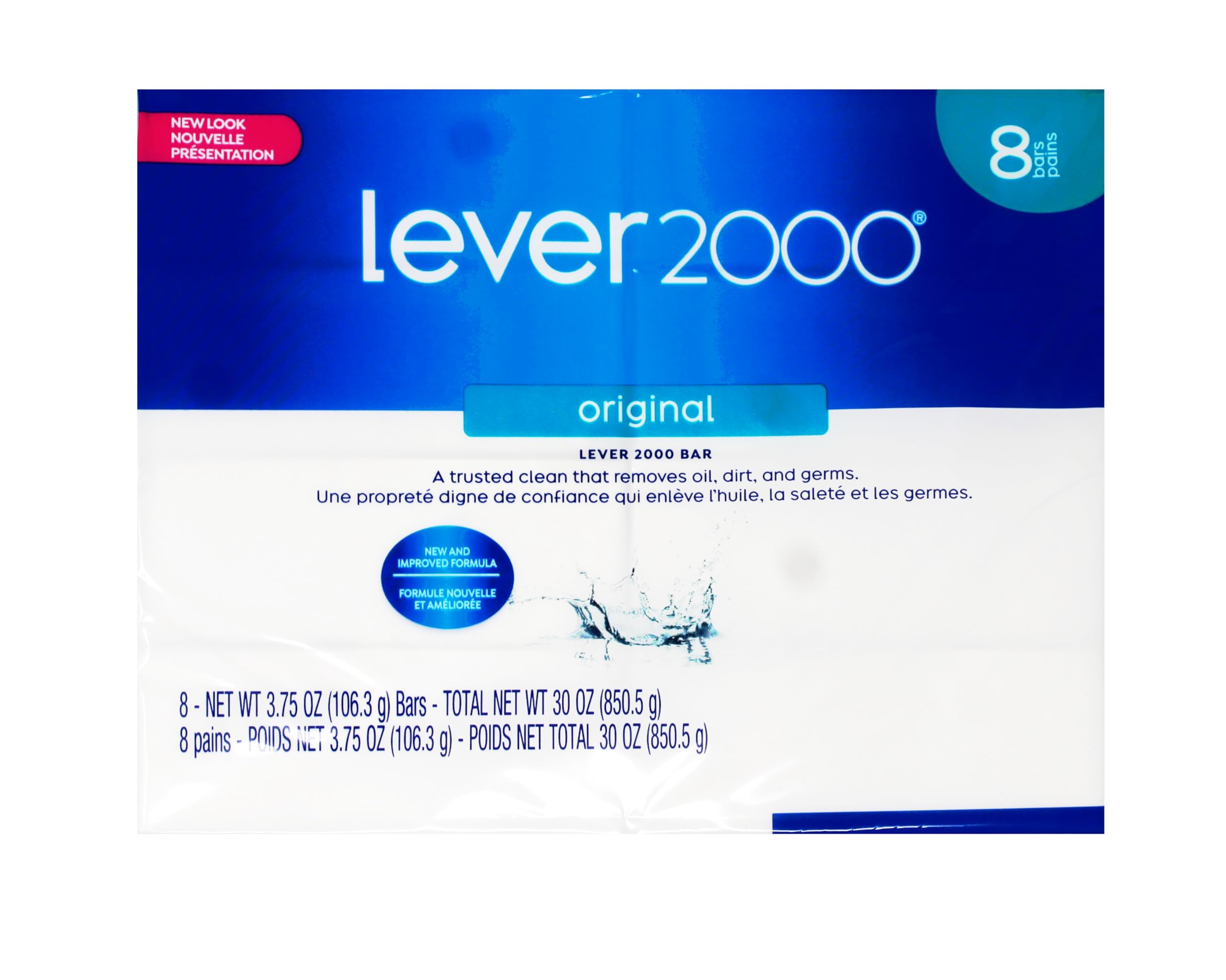 Lever 2000, textura cremosa de jabón, cuidado de la piel durante el lavado.