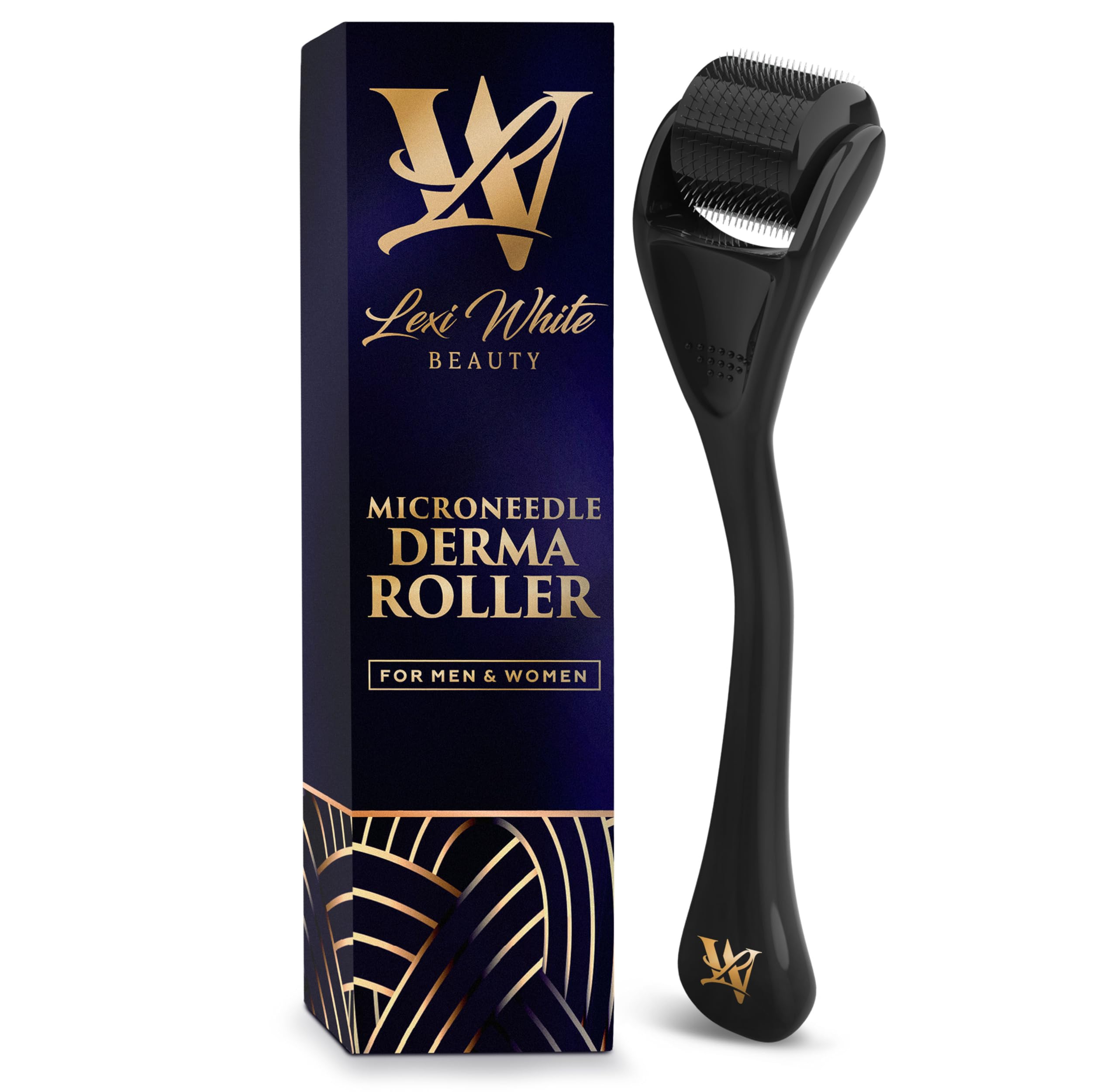 Rodillo dermaroller Lexi White Beauty para piel y rostro, mejora la textura en casa