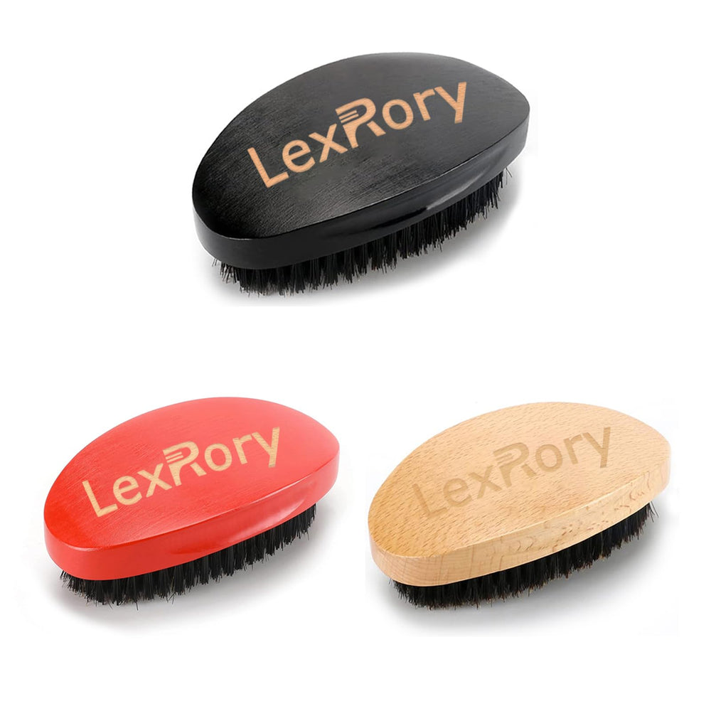 LexRory 360 curved wave brush highlights durability and easy maintenance