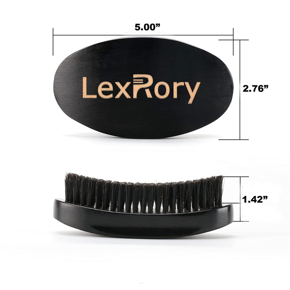 LexRory brush delivers scalp massage while shaping waves for a refreshed feel