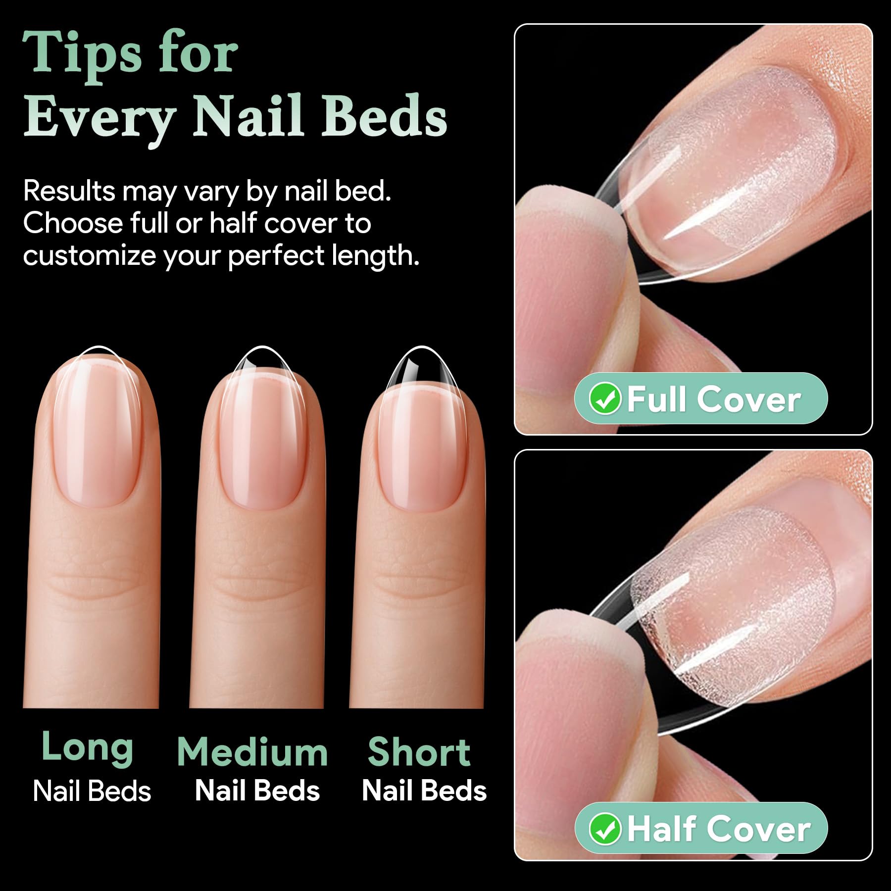 LEYKOSH compatible con gel polvo y acrílico, lienzo versátil para manicura