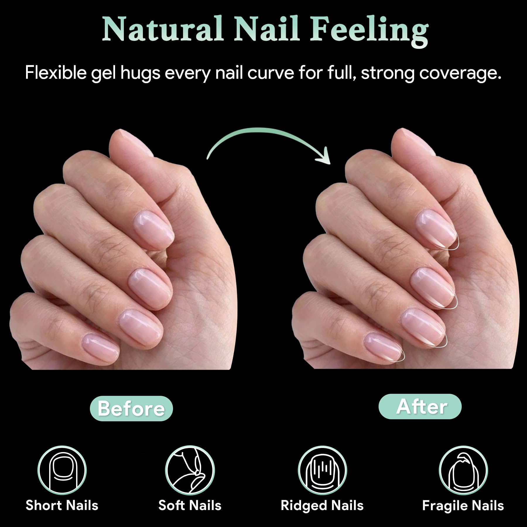 LEYKOSH gel suave flexible que se adapta sin dejar marcas