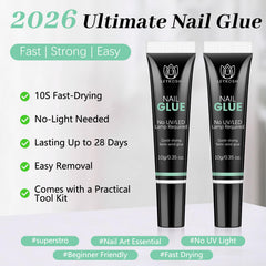 LEYKOSH Nail Glue precision tip 0.5mm enables precise, neat application