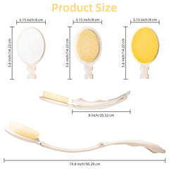 LFJ esponja de baño suave para limpieza delicada