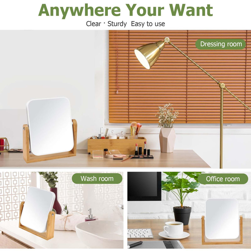 LFOYOU natural bamboo bracket offers waterproof durability.