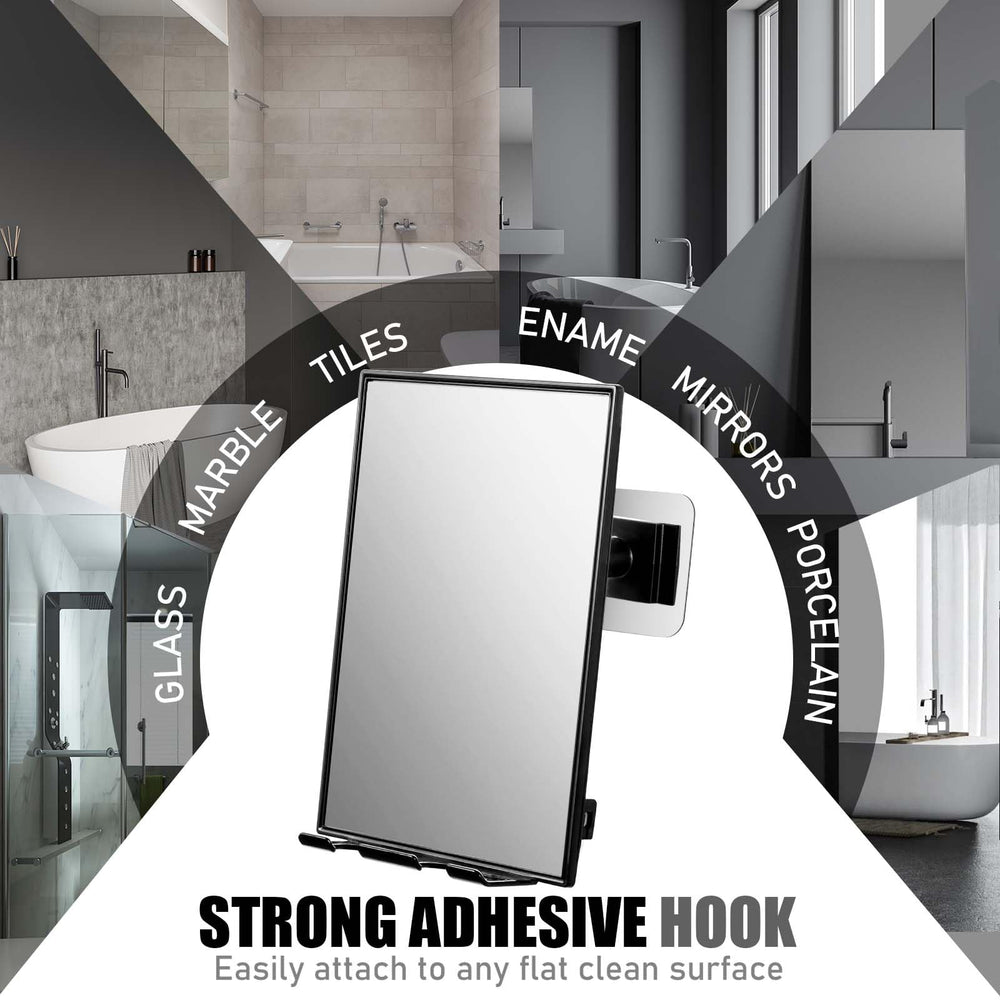 LFOYOU razor-holder shelves keep blades organized within reach in the bathroom.