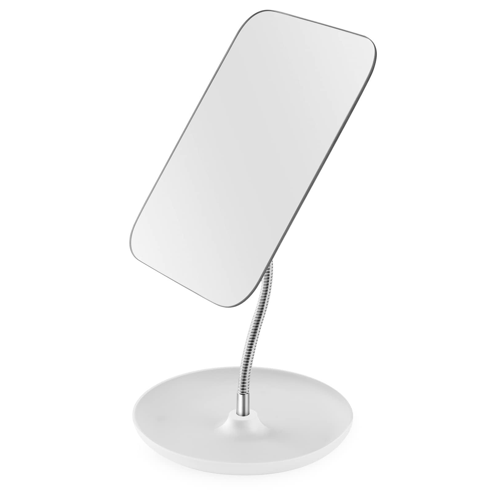 LFOYOU Table Vanity Mirror with Stand shows a table-ready setup for precise makeup application