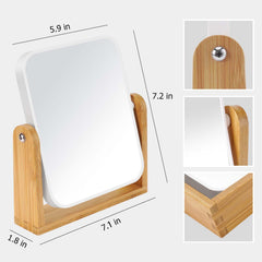 LFOYOU 360-degree swivel mirror for flexible viewing at any angle.