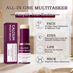 LFuTPm Calcium Volume Multi Balm aplicación rápida para retoques durante el día.