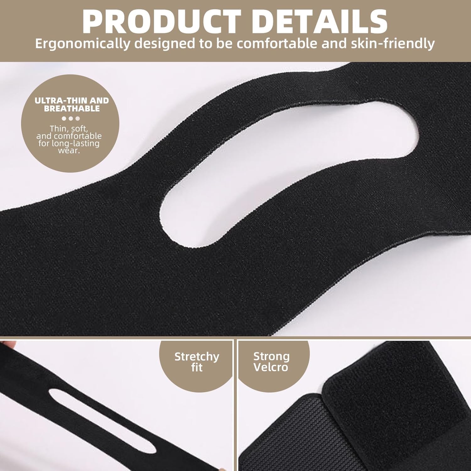 LGNOVQ V-Line Lifting Mask taping demonstration for effortless application