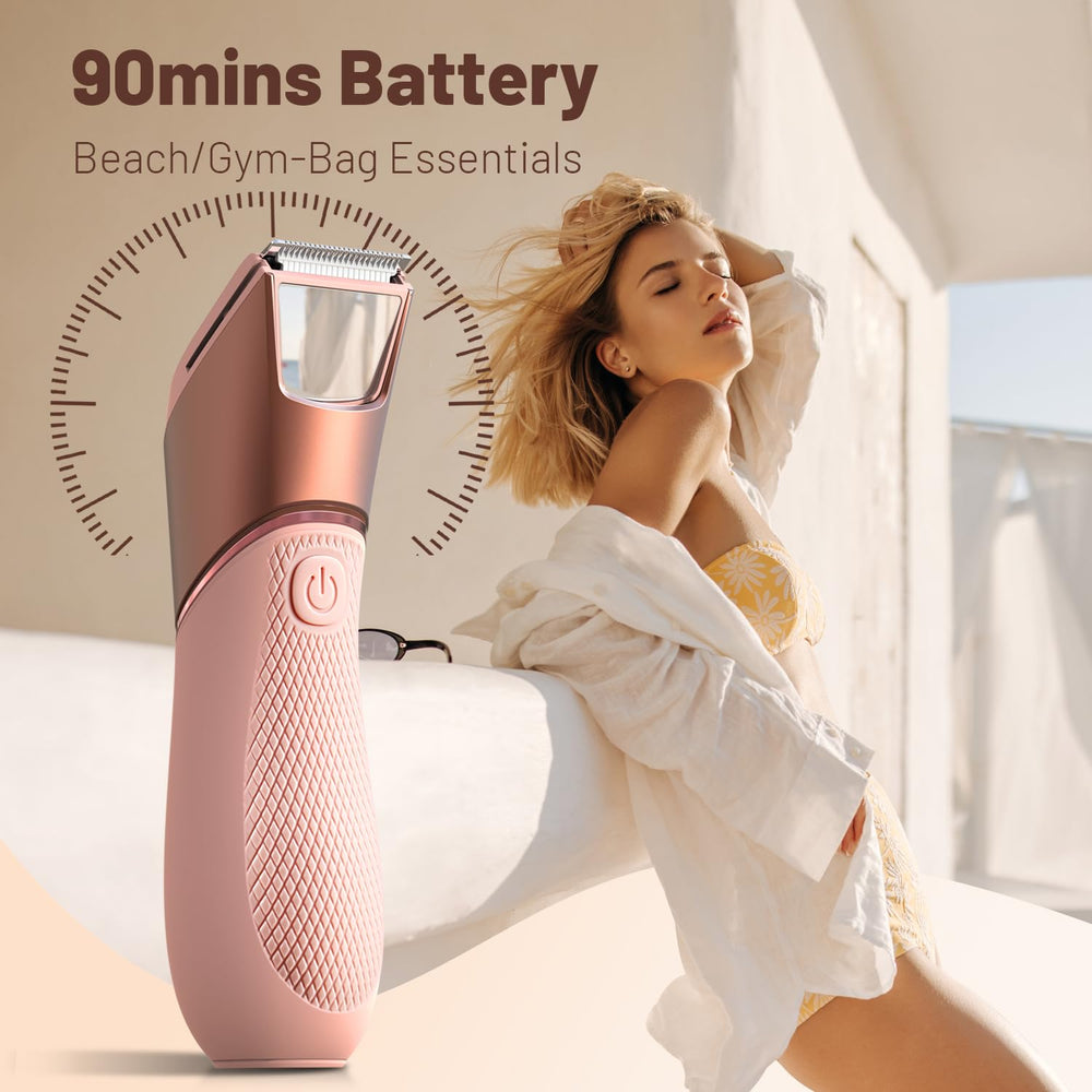 LGTGH USB-C fast charging keeps grooming ready on the go.
