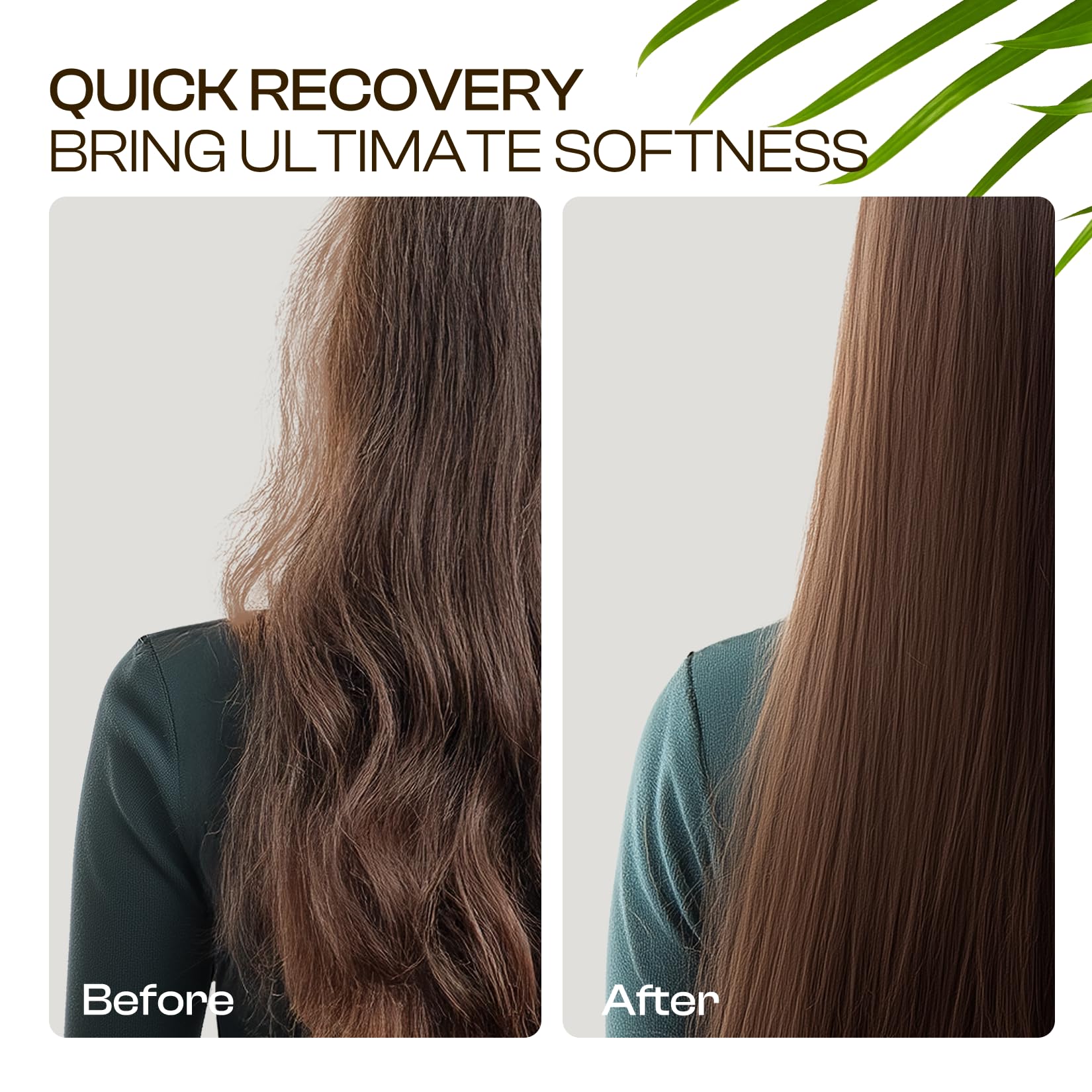 LHOPEBK Nature Batana Aceite: cabello mojado listo para peinar suavemente