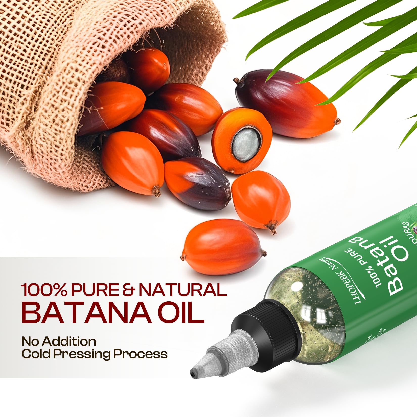 LHOPEBK Nature Batana Aceite: rutina diaria para cabello resistente y saludable