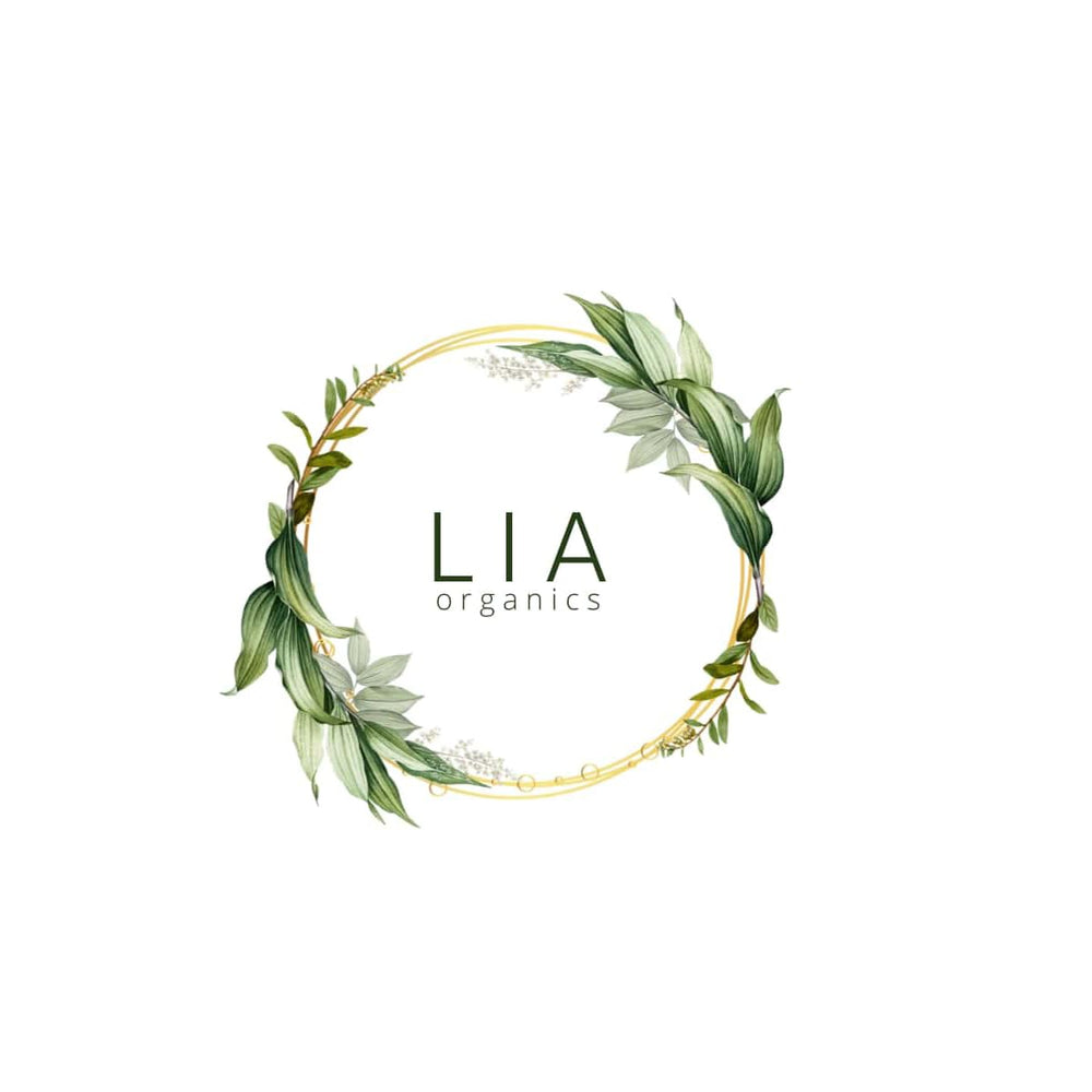 Pre-shampoo treatment setup using Lia Organics Hair Growth Oil for scalp prep