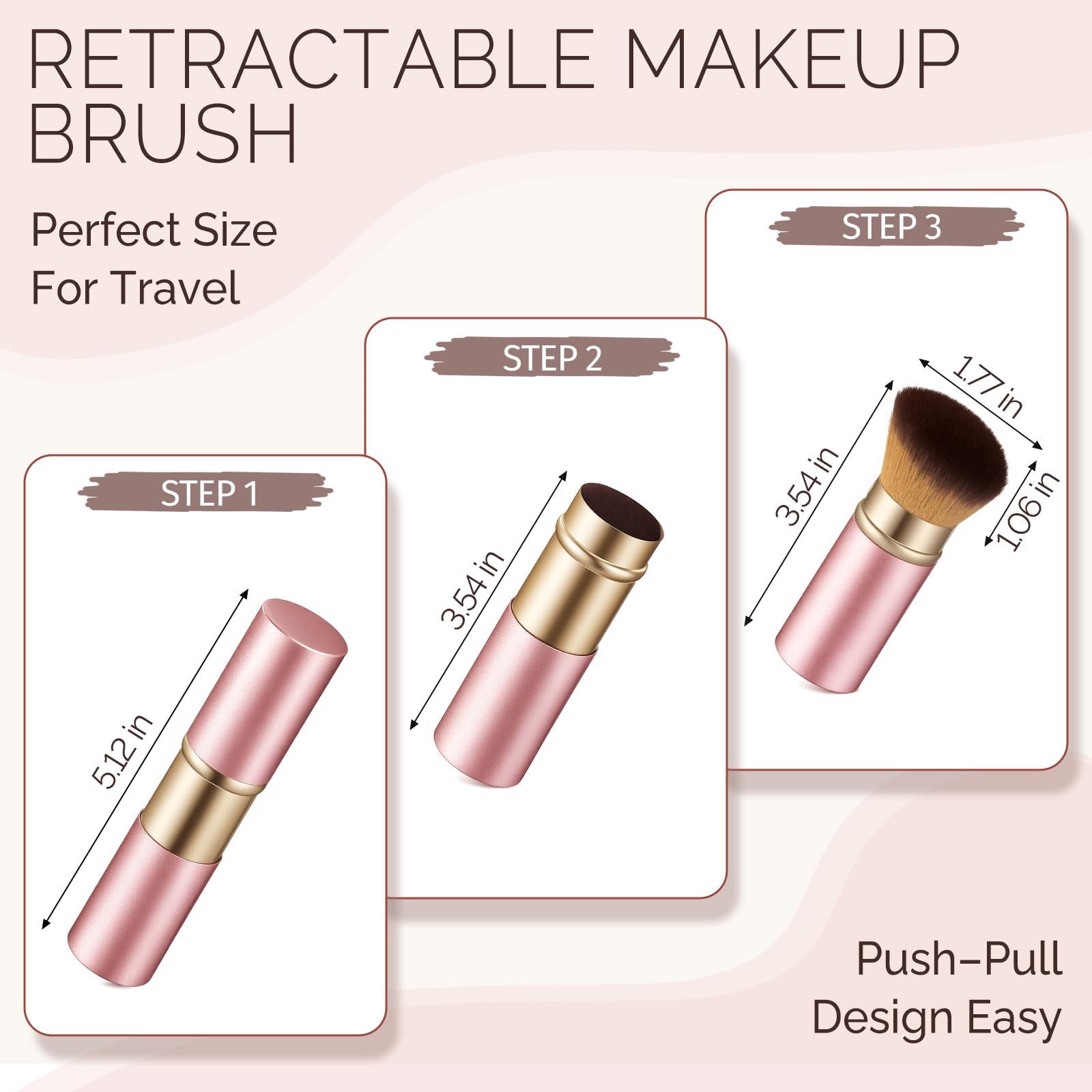 LIALTK rose-gold finish adds a premium feel to daily routines