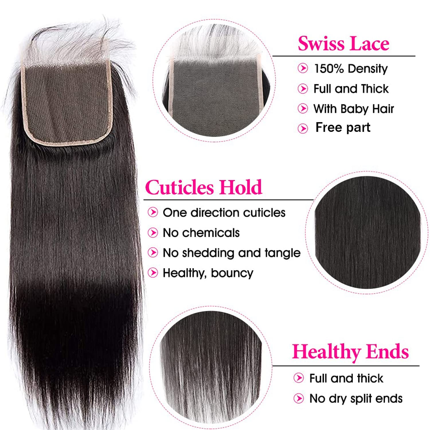 Liangya Hair preplucked baby hair helps quick, believable styling