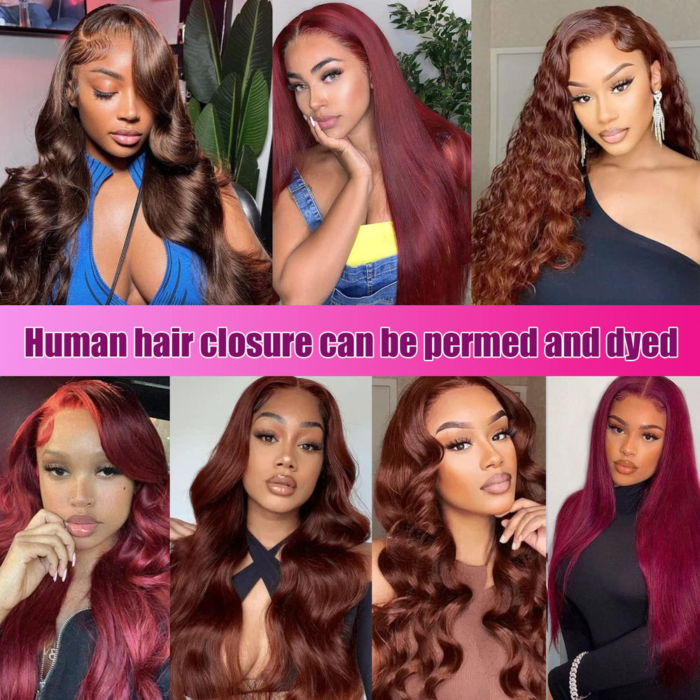 Liangya Hair transparent knots bleached for smoother skin-melt