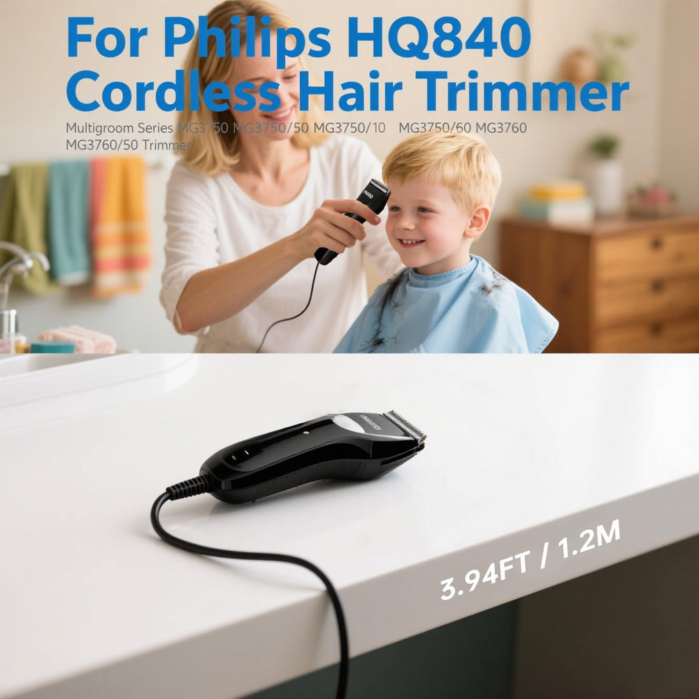 LIANSUM plug-and-go charger simplifies setup for Philips grooming devices.