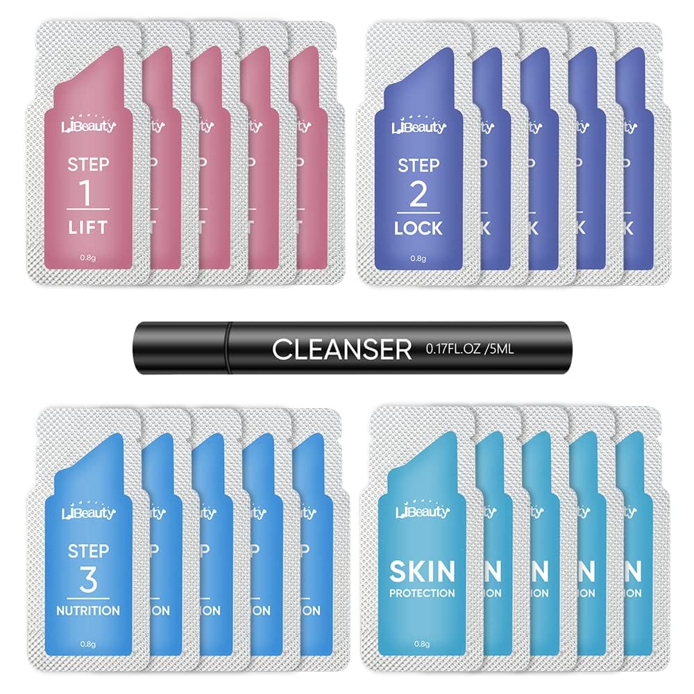Libeauty Brow Lamination Kit packaging presents a premium, gift-ready design.