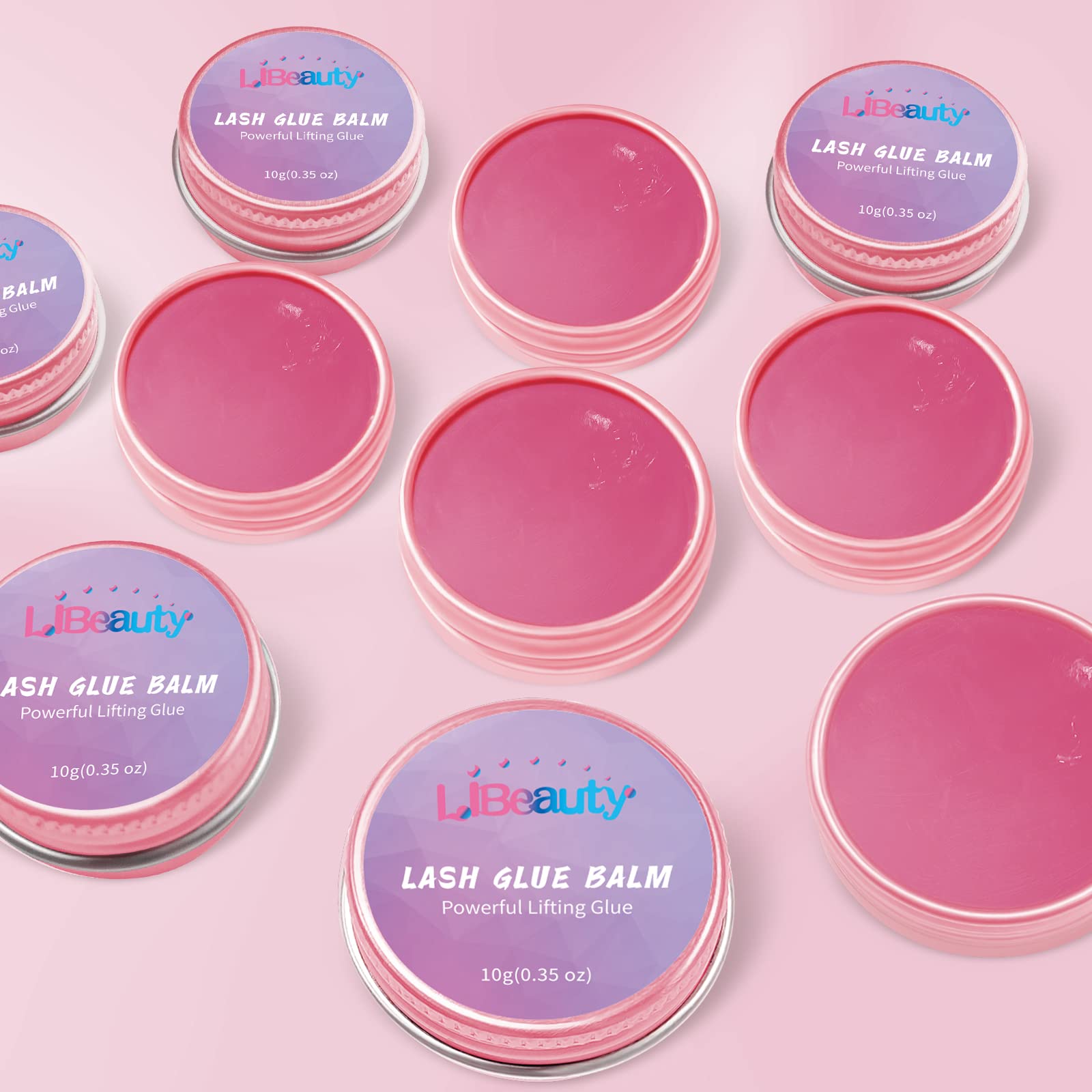 Libeauty balm helps faster lash lift with easy adjustments.
