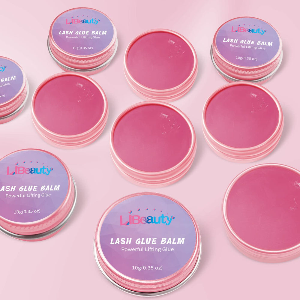 Libeauty balm helps faster lash lift with easy adjustments.