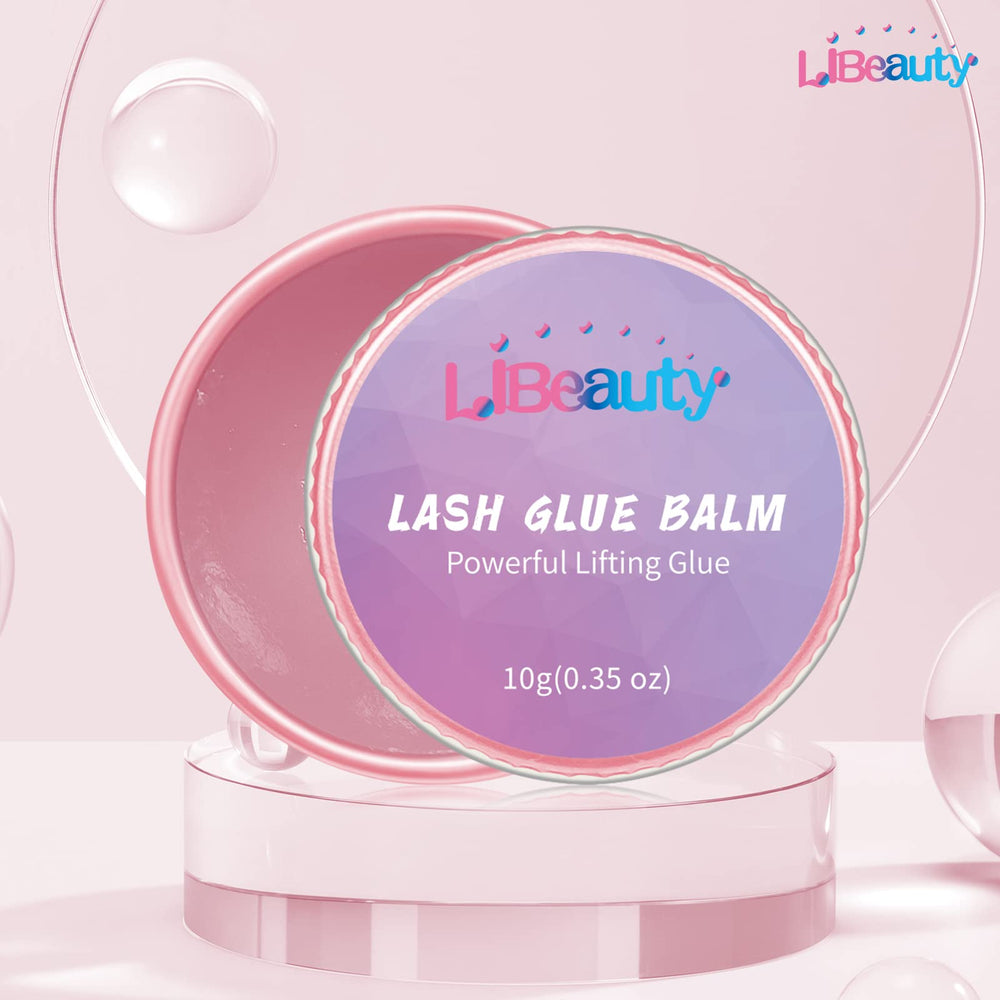 Libeauty lash lift brush tool shown for precise lash fixation during application