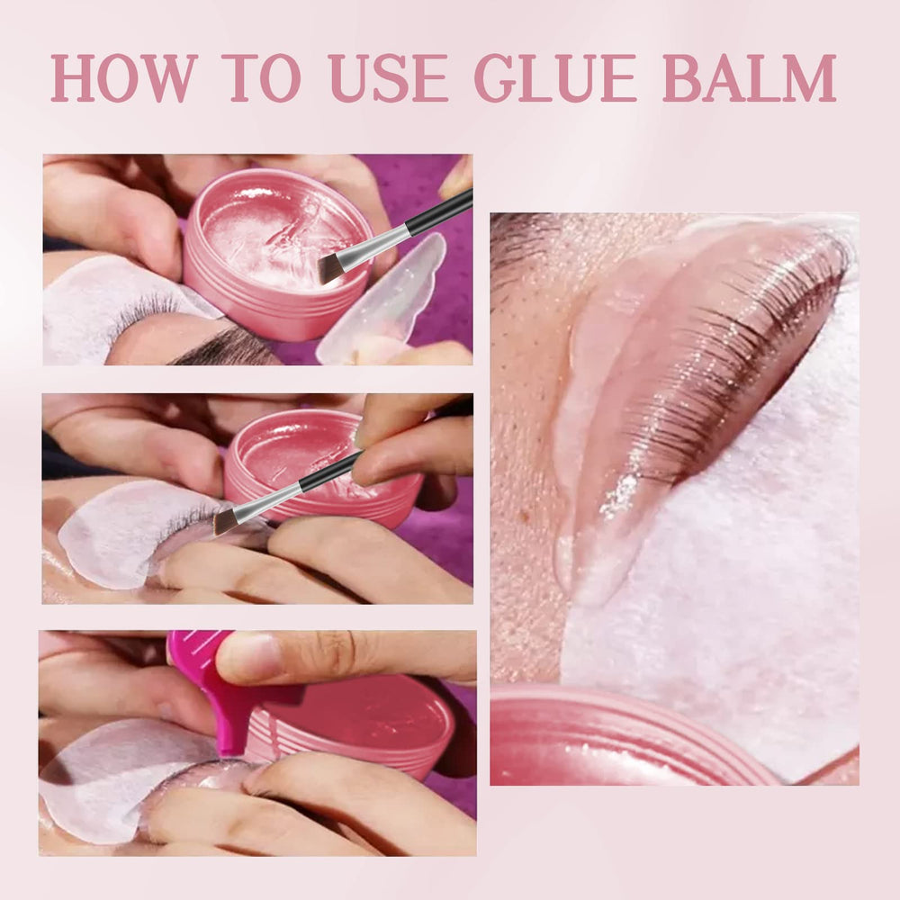 Libeauty perm lift balm enables easy removal and precise brow shaping
