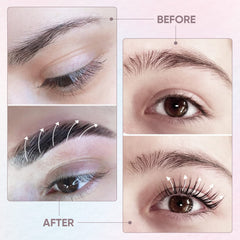 Libeauty upgraded white milky glue for better adhesion.