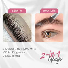 Libeauty water-soluble adhesive visual for clean, residue-free removal.