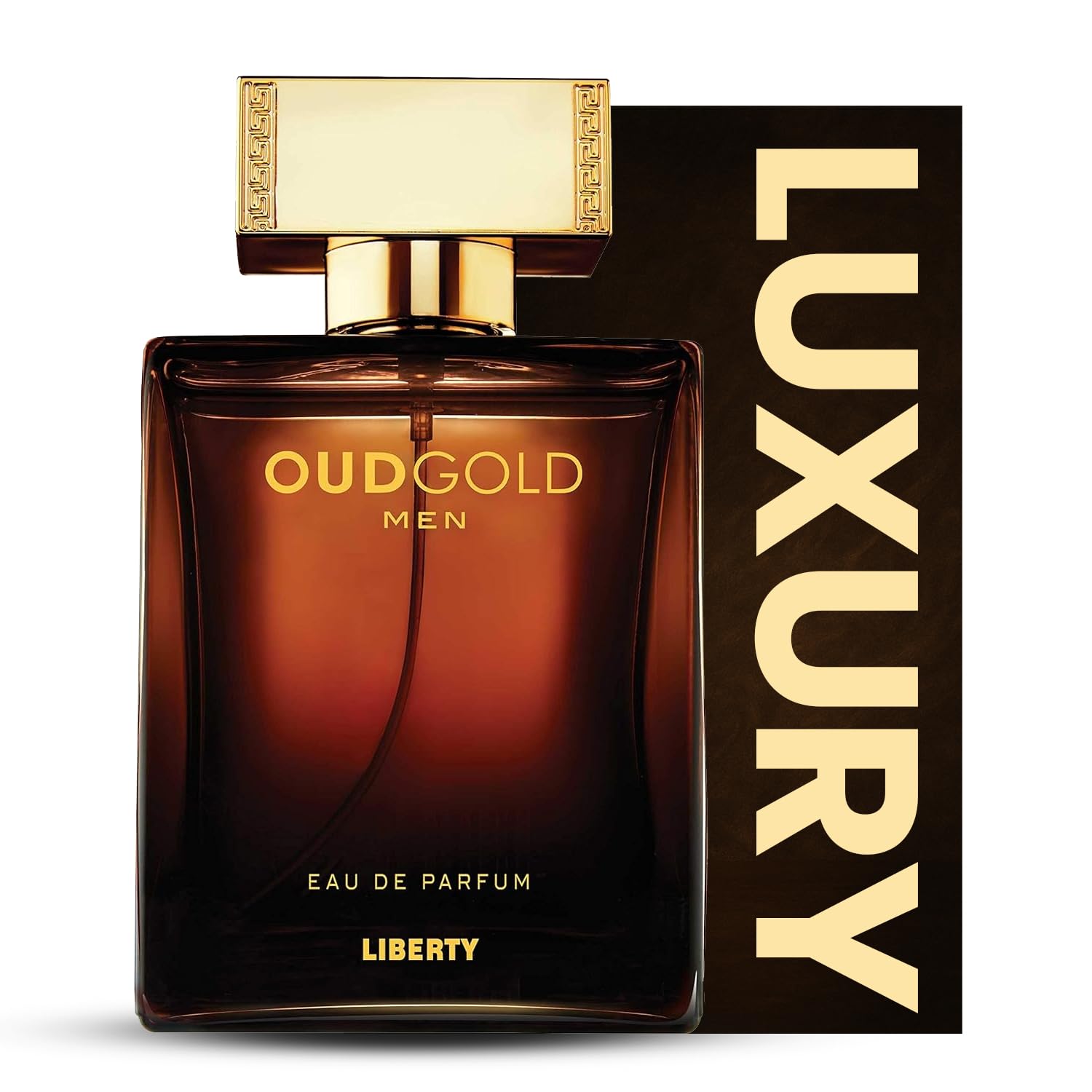Liberty Oud Arabic Perfume bottle front view with premium design and lasting scent