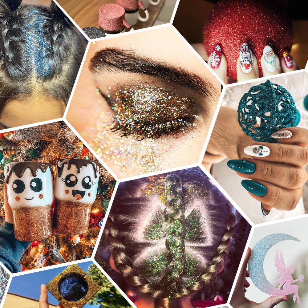 Festival decor sparkle using Licool Glitter for celebrations.